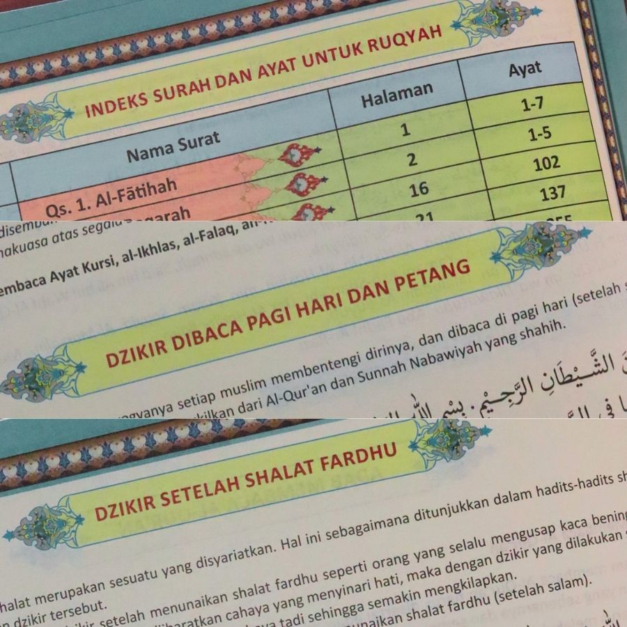 Ruqyah, doa & zikir dalam Al-Quran Asy-Syifa