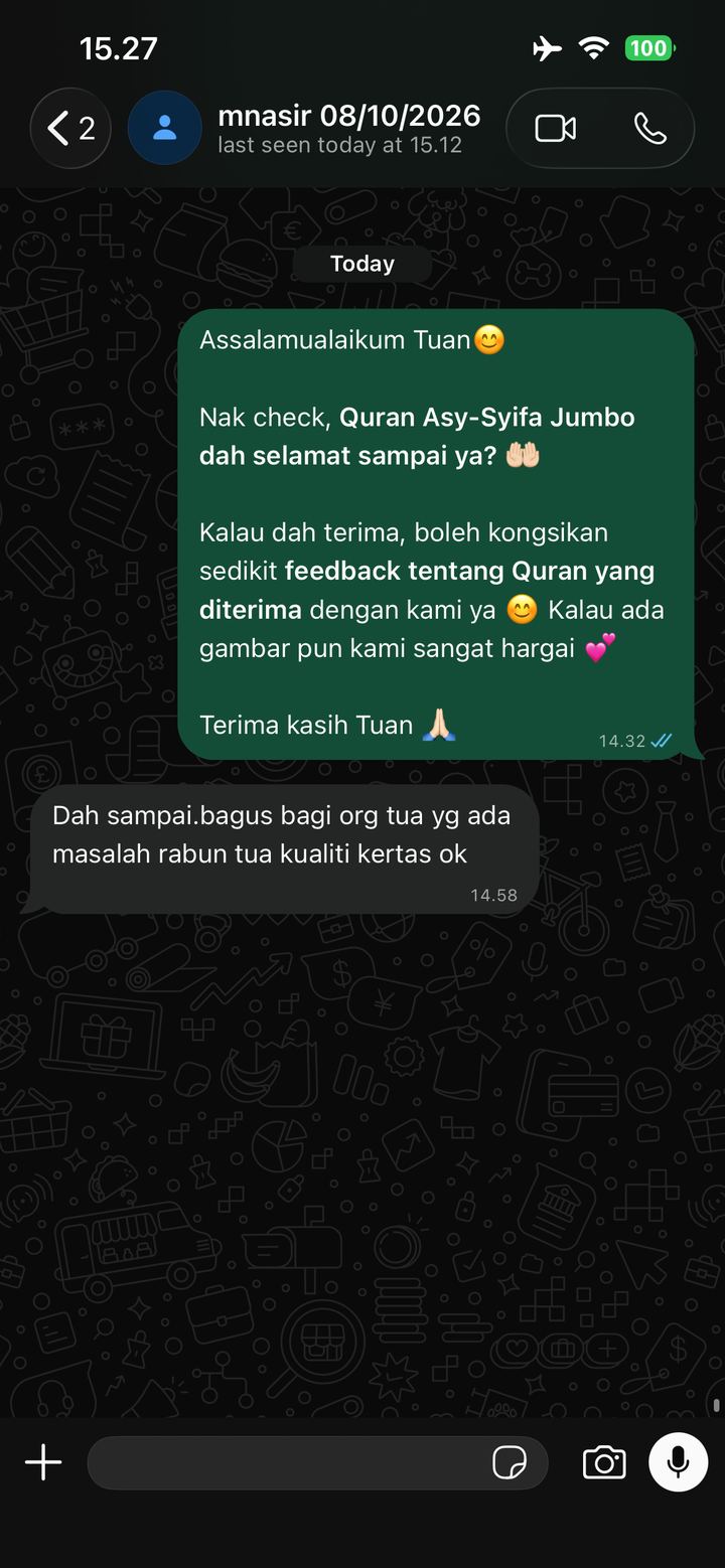 Testimoni pembeli 5